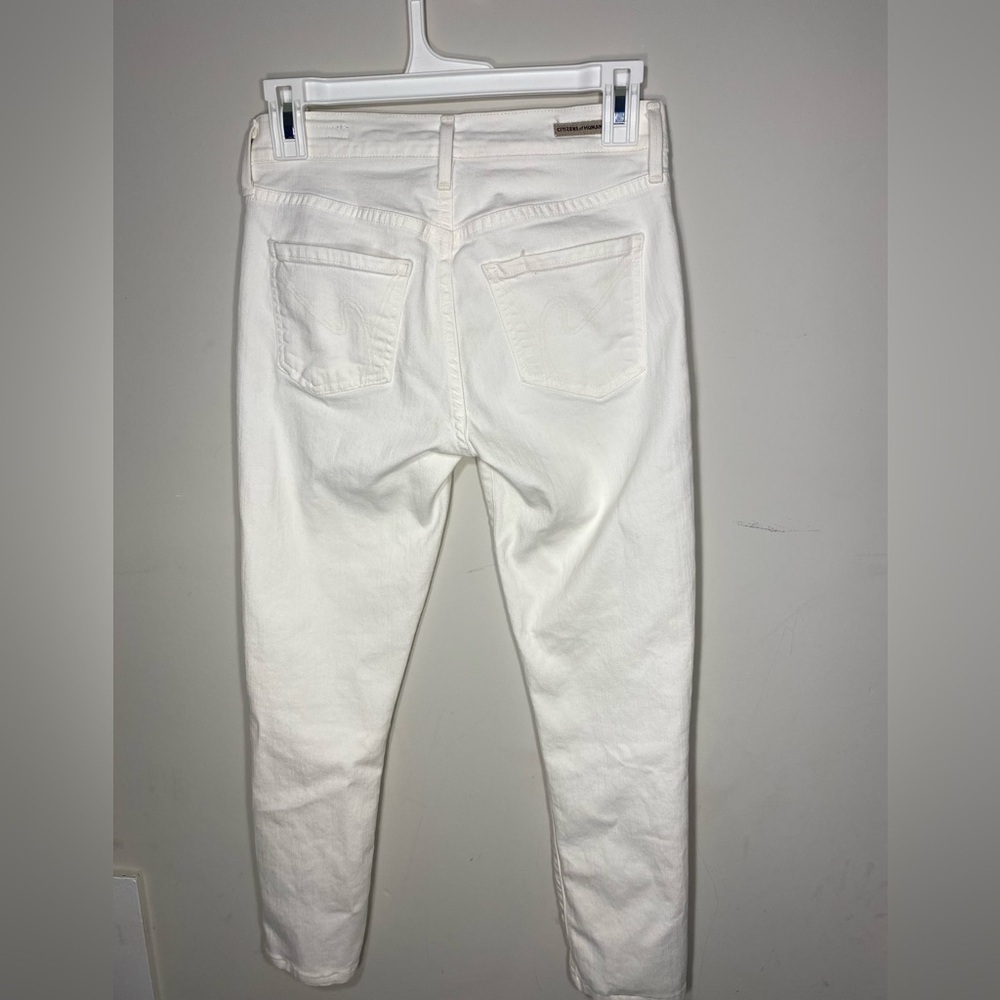 Citizens of Humanity Thompson White denim jeans | size 25 - Picture 5 of 6